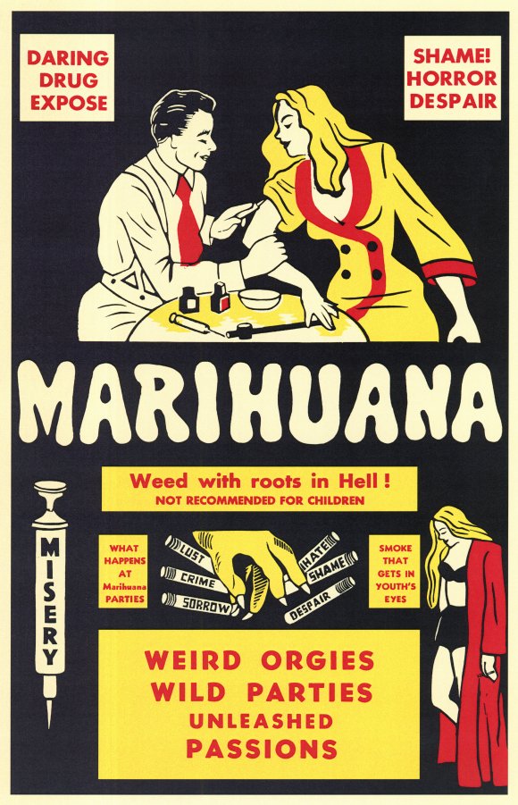 Marihuana Movie Poster from 1930's